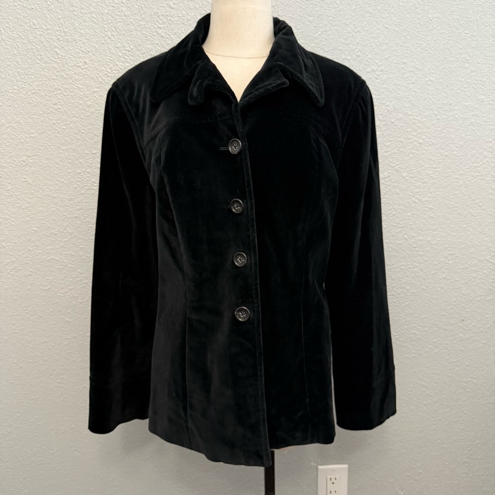 Banana‎ Republic Stretch Velvet Jacket Size 8